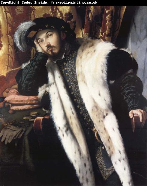 MORETTO da Brescia Portrait of a Young Man